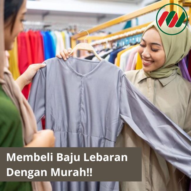 Membeli Baju Lebaran Dengan Murah!!